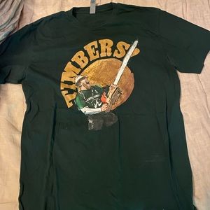 Dark green Timbers small shirt